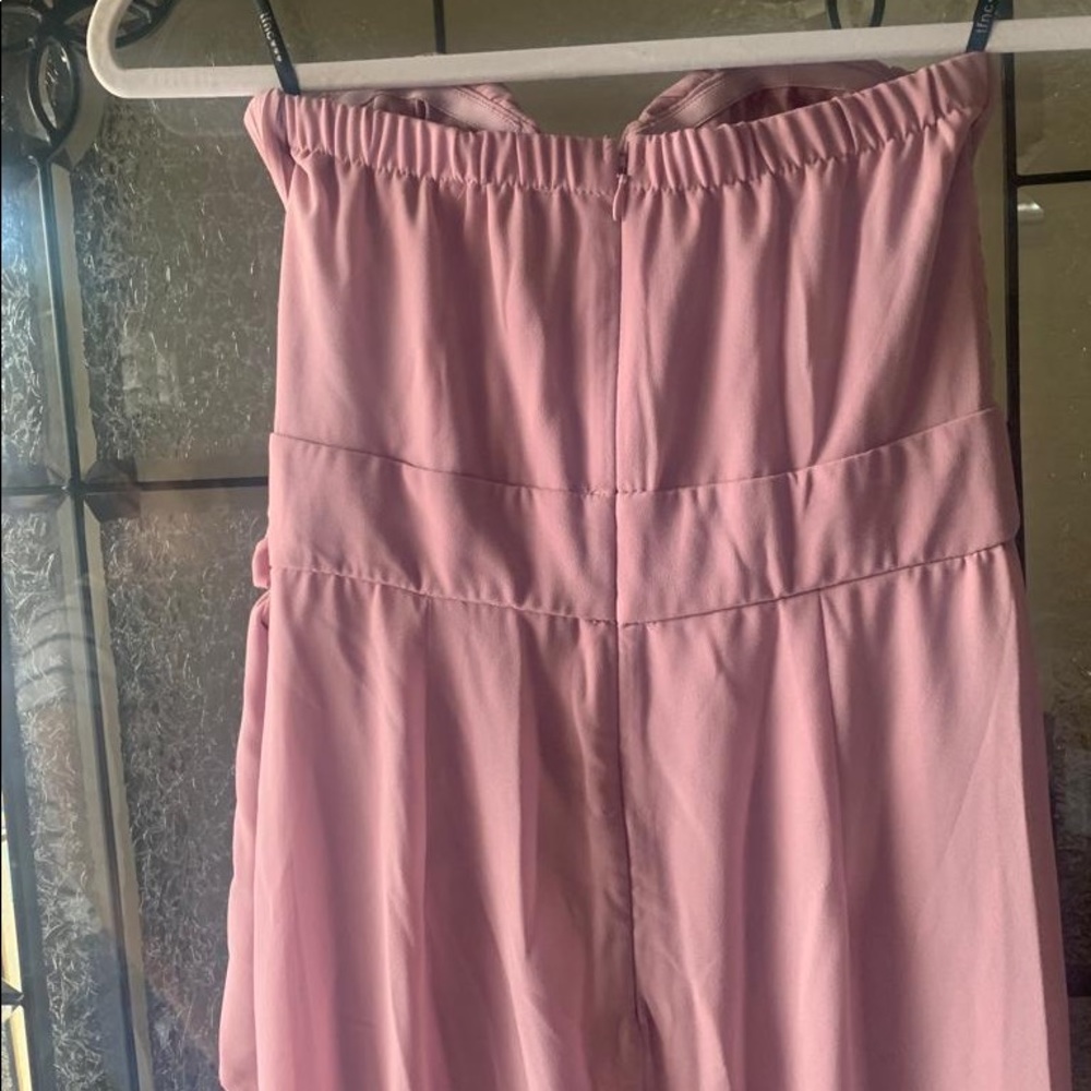 ASOS Maxi Wrap Dress in Pink/Mauve w/ Tags. Size 8 but runs small. Fits like a 2 - Picture 2 of 4